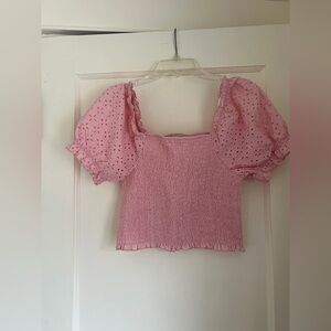 Never worn pink top